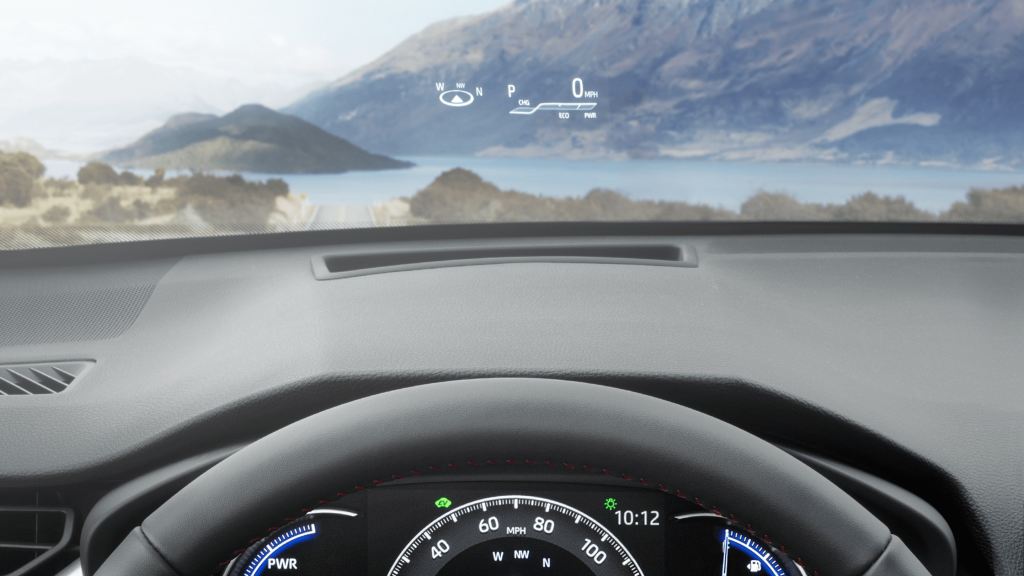 Toyota RAV4 Prime Interior heads up display