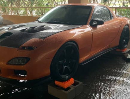 Mazda RX-7 Saved from Watery Grave by a Complete Stranger
