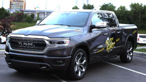 A view of the 2019 Ram 1500 Hemi 5.7L during Ram Trucks presents Drive: Artists to Watch @ the CMT Music Awards