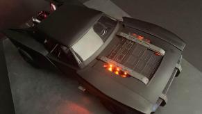 The Batman Batmobile 2021 looking down from front | Frost