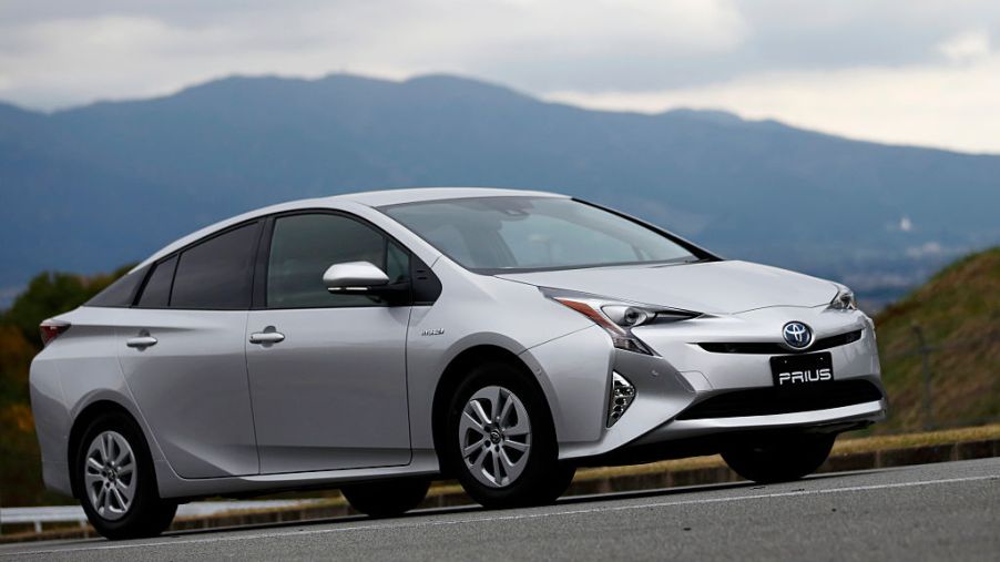 A Toyota Prius out for a test drive