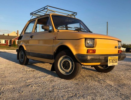 You Can Own One of Tom Hanks’ Favorite Cars: The Fiat 126p