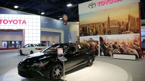 2016 Toyota Camry at Miami Beach International Auto Show at the Miami Beach