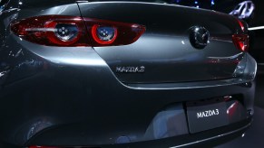 A general view of the all-new Mazda3 is seen during the L.A. Auto Show