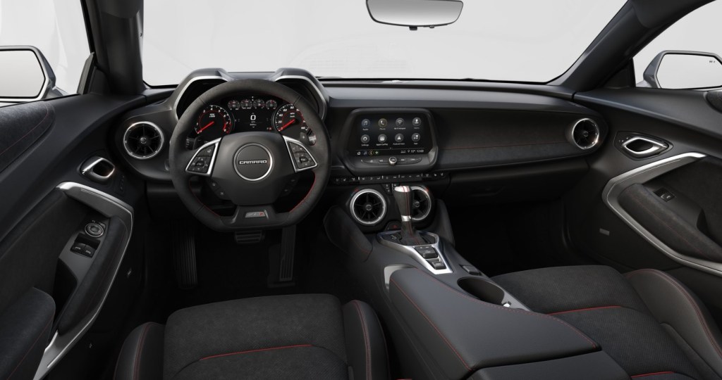 The 2020 Chevrolet Camaro ZL1 1LE's interior
