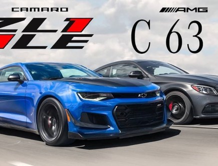Does the Camaro ZL1 1LE Out-Muscle the Mercedes-AMG C63S?