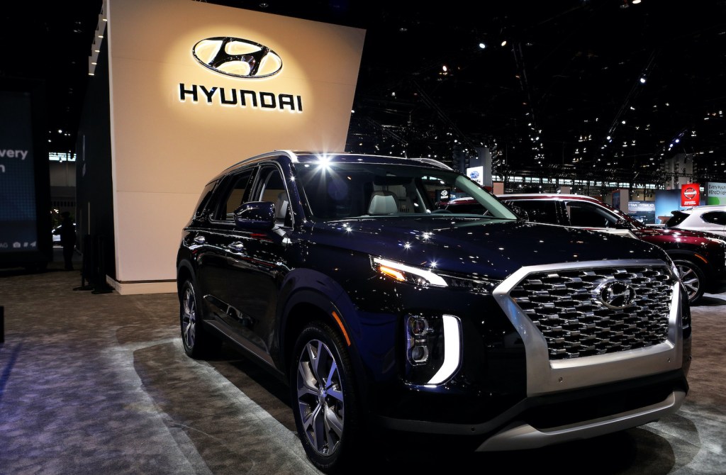 2020 Palisade is on display at the 112th Annual Chicago Auto Show