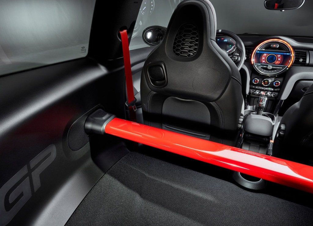 2020 Mini JCW GP rear seat delete