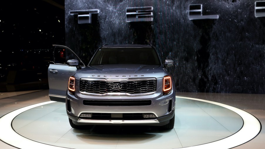 2020 Telluride is on display at the 111th Annual Chicago Auto Show at McCormick Place