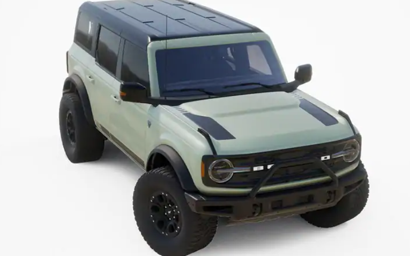 press photo of a Ford Bronco four-door