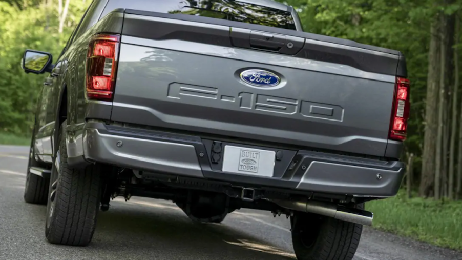2021 Ford F-150 tailgate