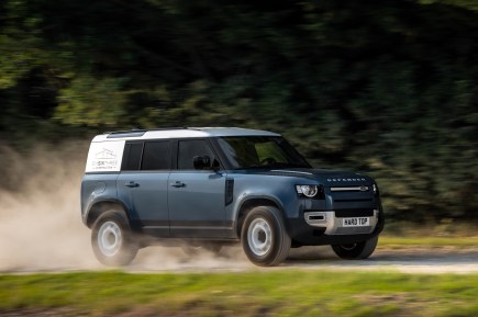 The Land Rover Defender Panel Van Is Ready to Work