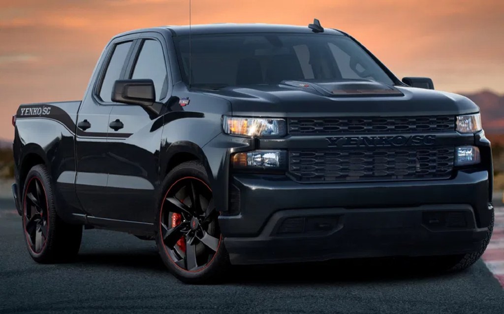 A black 2021 SVE Yenko/SC Chevrolet Silverado