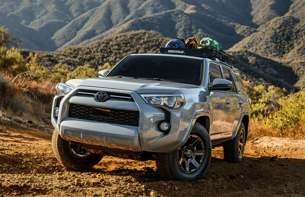 2021 Toyota 4Runner Trail Edition off-roading