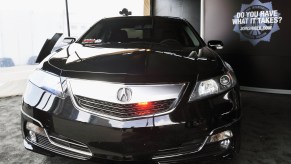A special edition Acura TL on display