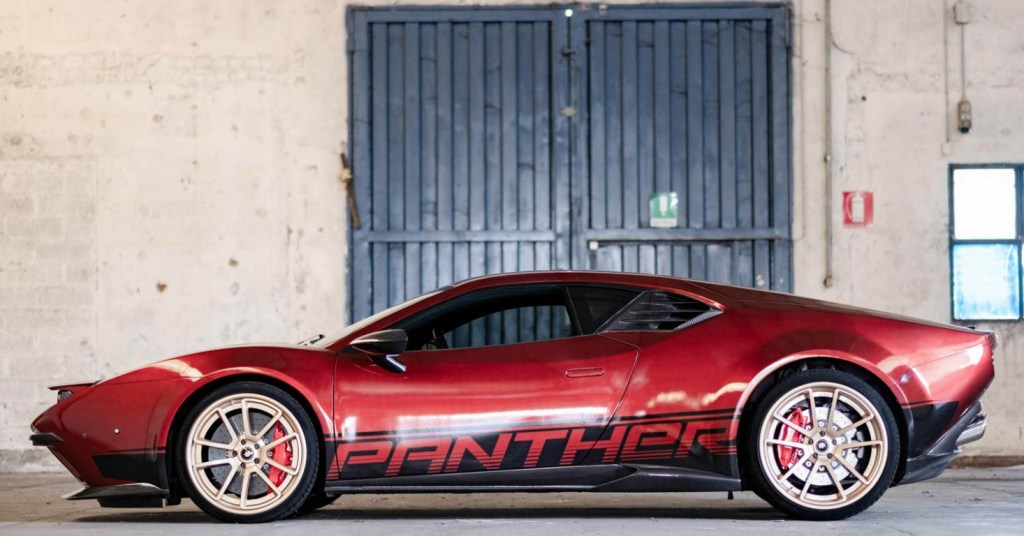 The profile of a red Aries Panther.