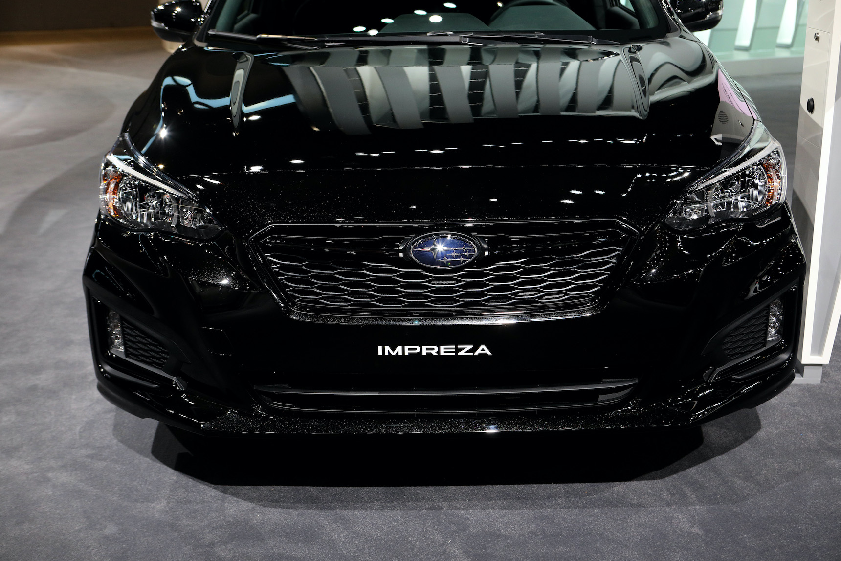 The 2019 Subaru Impreza is on display at the 111th Annual Chicago Auto Show