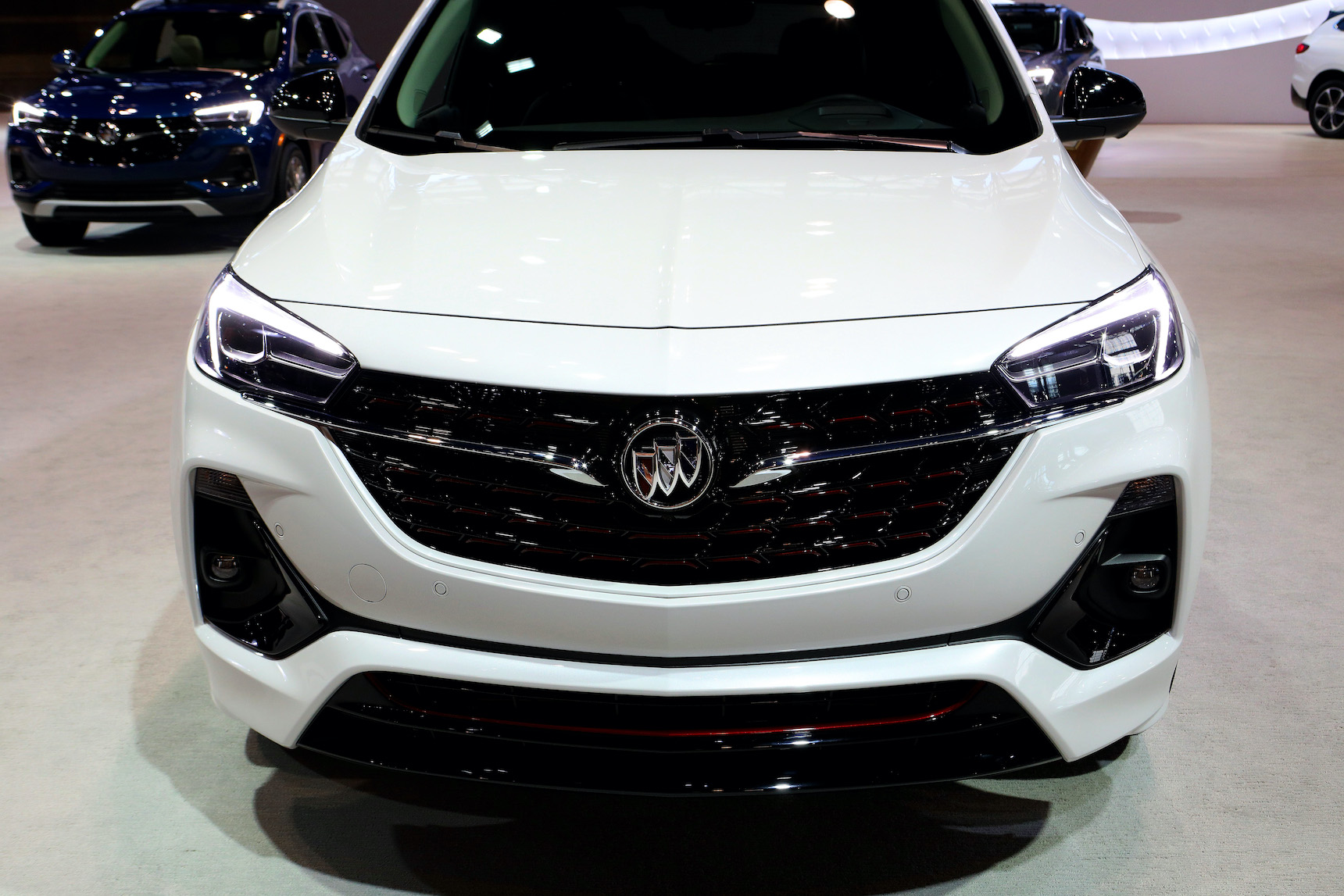 2020 Buick Encore GX, rival to the Volvo XC40, on display at the 112th Annual Chicago Auto Show
