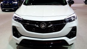 2020 Buick Encore GX, rival to the Volvo XC40, on display at the 112th Annual Chicago Auto Show