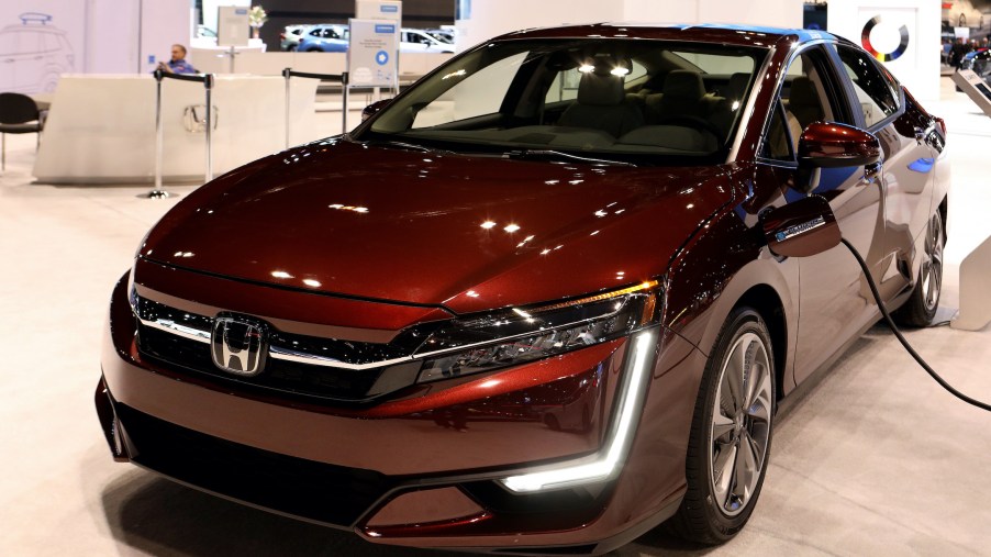 2019 Honda Clarity is on display at the 111th Annual Chicago Auto Show