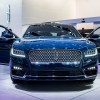 Lincoln MKZ is on display during North American International Auto Show at Cobo Center