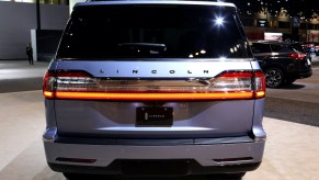 2020 Lincoln Navigator – a cousin of the Ford Expedition – is on display at the 112th Annual Chicago Auto Show