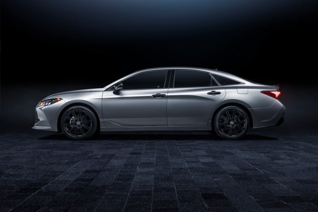 The 2021 Toyota Avalon features a new a bold Nightshade Edition trim.