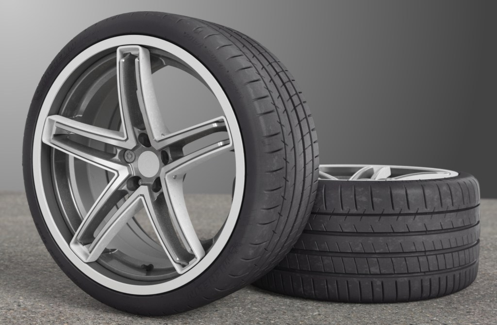 Maxion flexible wheel and tire 
