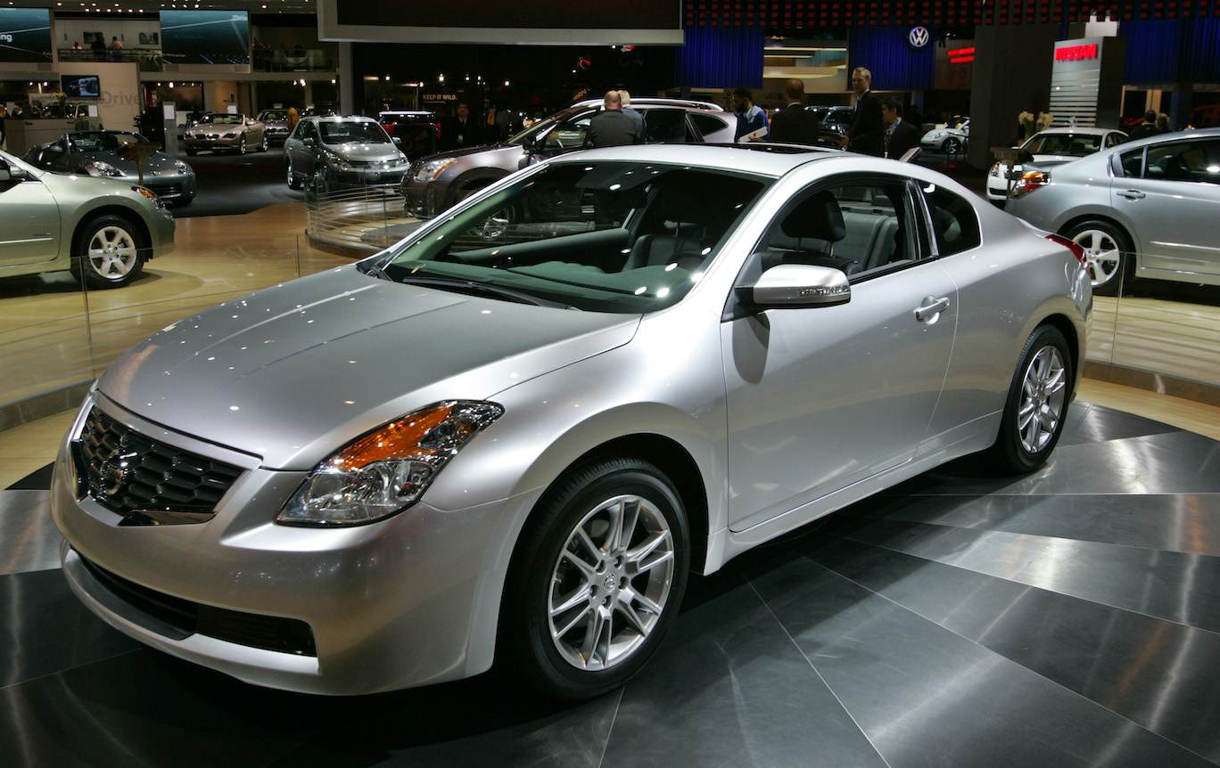 The Nissan Altima on the third press day of the North American International Auto Show Tuesday January 9th 2007