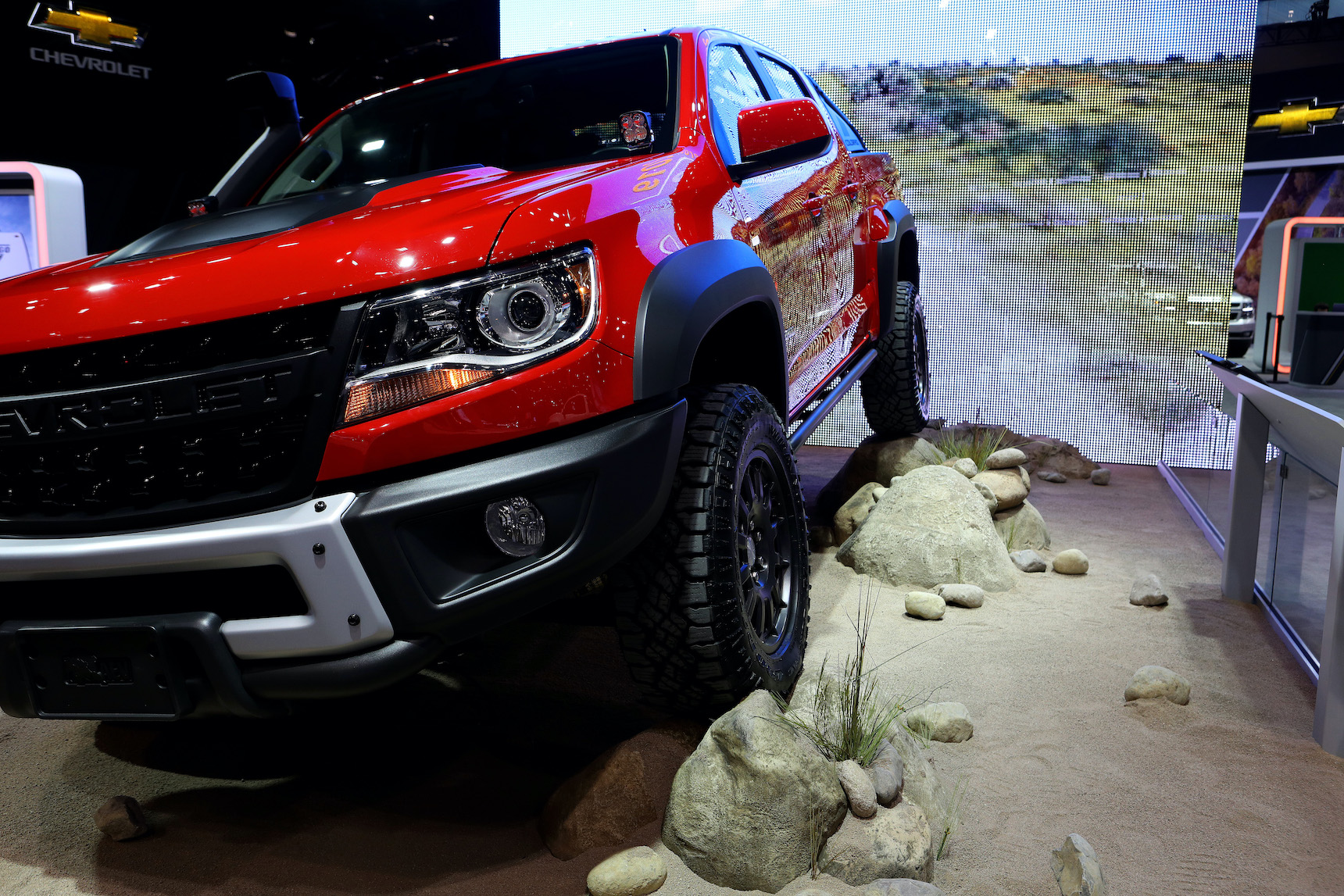 2019 Chevy Colorado ZR2 Bison is on display at the 111th Annual Chicago Auto Show
