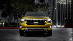 2021 Kia Seltos from the front