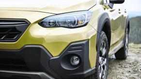 The 2021 Subaru Crosstrek debuts with refreshed design, suspension and an available 2.5 Liter engine.