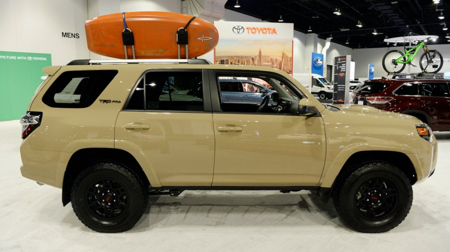 Toyota 4Runner TRD Pro on display at the Denver Auto Show at the Colorado Convention Center