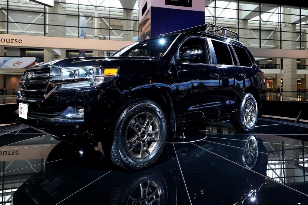 2020 Toyota Land Cruiser Heritage Edition is on display at the 111th Annual Chicago Auto Show