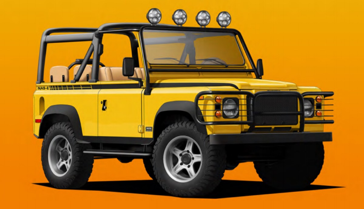 There's an Electric Land Rover Defender Made Just for the US