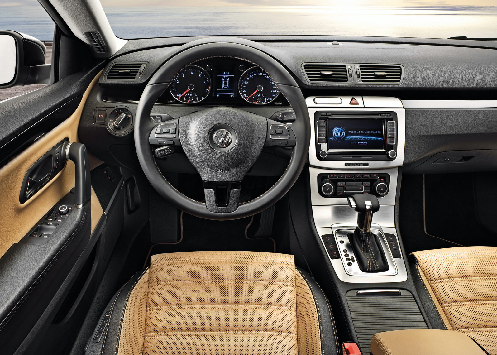 volkswagen CC interior
