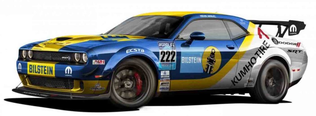 Wesley Performance Challenger with yellow and blue livery