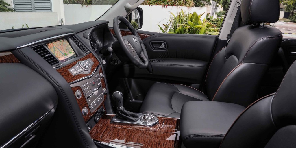 2020 Nissan Patrol Interior