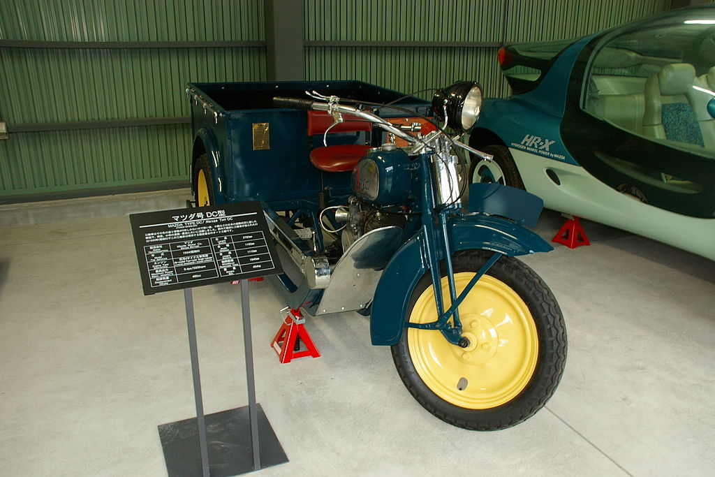 Mazda-Go type DC exhibit in a museum