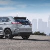 2020 Ford Edge ST-Line overlooking the city and buildings