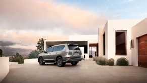 2020 Lexus GX parked in front of a house