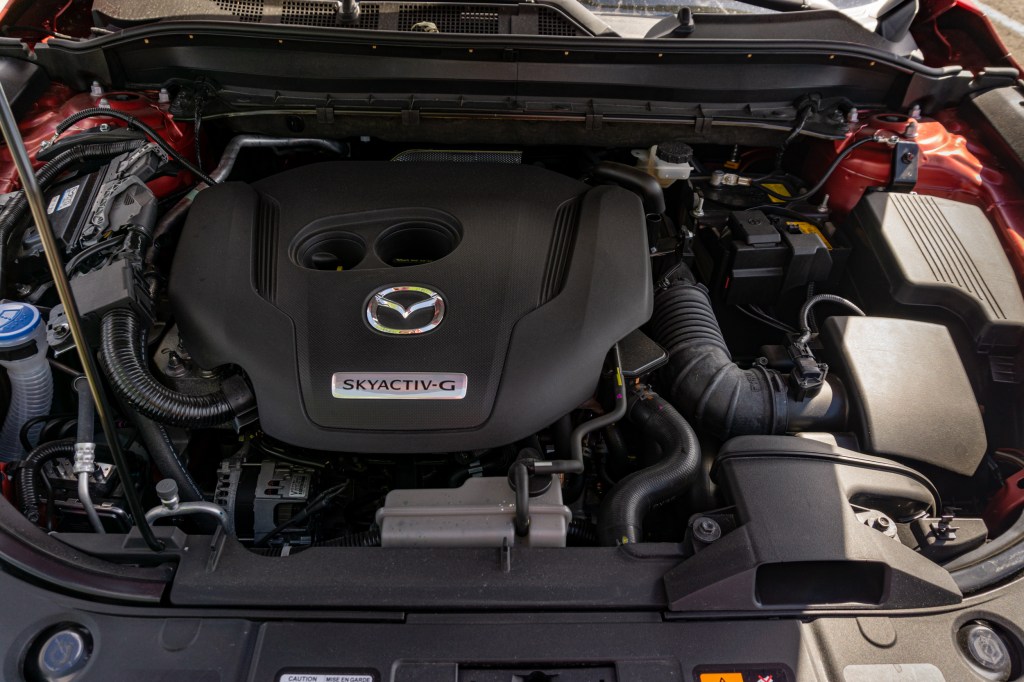 The 2020 Mazda CX-5 Signature AWD's engine