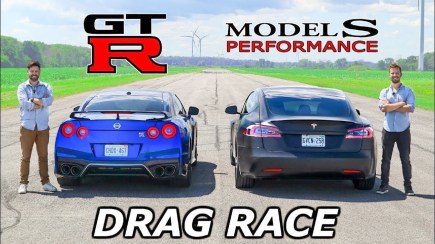Godzilla Meets Mecha-Godzilla: Nissan GT-R vs Tesla Model S Performance