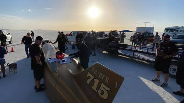 Fastest Piston-Powered Land Speed Record Broken At Bonneville: 470 MPH