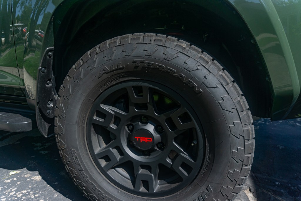 Upgraded Toyota TRD wheels entice those car shopping