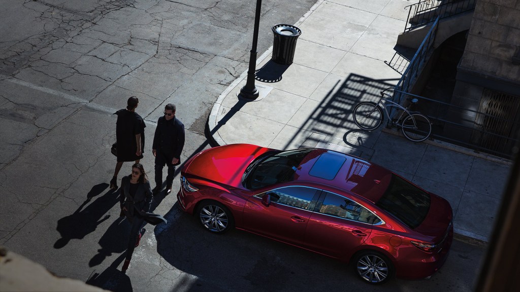 Mazda6 in red