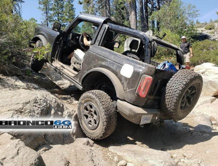 Watch the New Ford Bronco Try to Conquer Jeep’s Rubicon Stomping Grounds