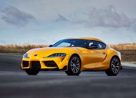 The EPA Says the 2021 Toyota Supra 2.0 Is Barely More Efficient Than the Six-Cylinder Model