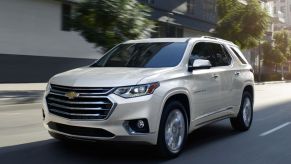 The Chevrolet Traverse is bold and accommodating.