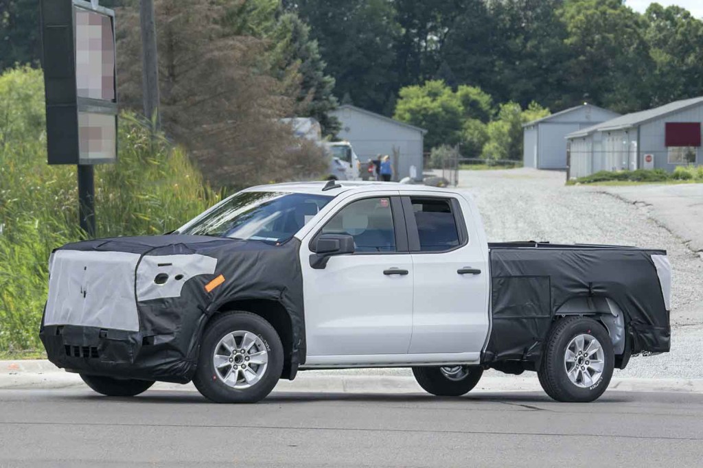 2022 Silverado camo fabric covers for ugly front and rear.-3